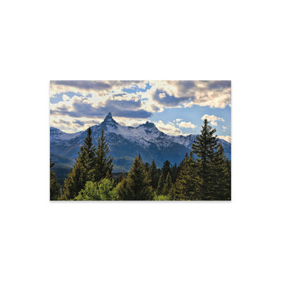 Beartooth Mountains sur impression plastique / acrylique