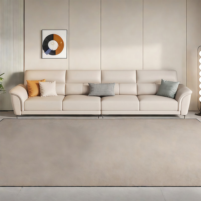 Modern and simple American sofa, 4, 36.22" H x 126" W x 39" D