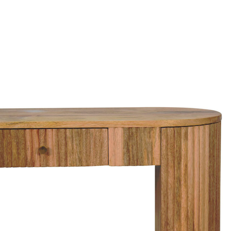 Console droite en bois massif Soba