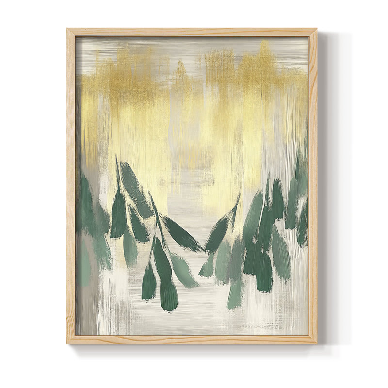 «Christmas Holiday Art», reproduction encadrée CCLI - Bois massif, Naturel, H 11 po x l 9 po