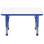 Table rectangulaire d'activités effaçables à sec avec pieds réglables-791962598-791962595-765072744