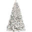 Arbre de décoration de Noël enneigé 6 pi avec 350 lumières Ul, 35 pin naturel, 888 pointes, structure articulée pour une installation rapide, structure enneigée avec support en métal stable, apparence réaliste, facile