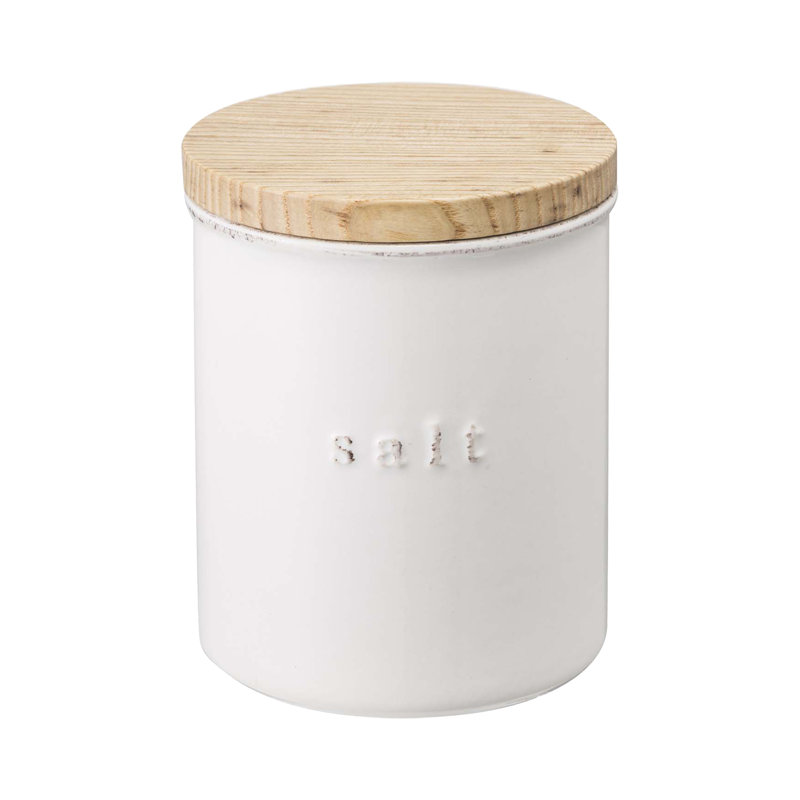 Ensemble de pots en céramique (sucre, sel et café)