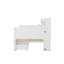 Lit de jour en bois avec 3 tiroirs, ports USB et bureau-292009041-292009042