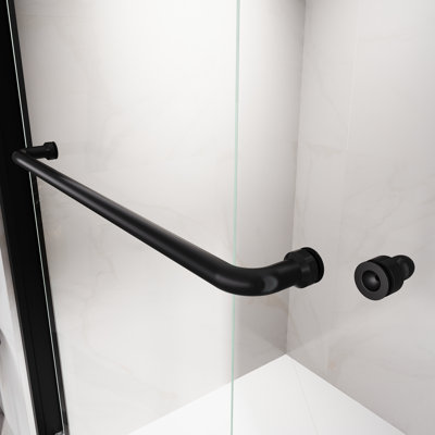 60'' - W x 60'' H Double Sliding Door Framed Tub Door with Enduro Shield