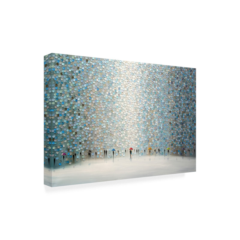 Bolog Ekaterina Ermilkina Rain Symphony Canvas Art, 22" H x 32" W