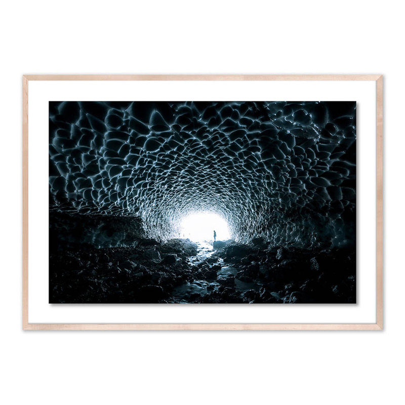 A Look From The Inside Print by Michael Schauer, Natural, 34" H x 48" W x 2.5" D