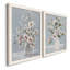 Magnolia Romance - Ensemble de 2 peintures sur toile encadrées-1128462291-1128462299