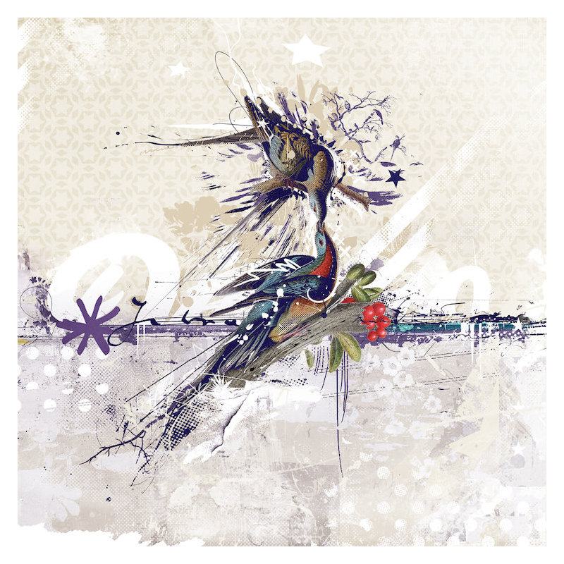 Salto partage d’art sur toile tendue, H 37 po x l 37 po x P 1,5 po