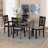 4 - Person Four Leg Dining Set-839251174-839251173