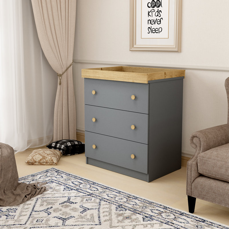 Changing Dresser Model 888, Black