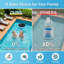 Ioniseur de piscine solaire - Nettoyeur d'ions en cuivre flottant pour piscines, spas et spas