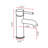 Topcraft Single Handle Bathroom Faucet-115607491