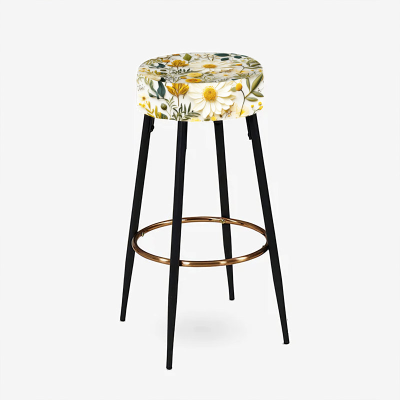 Ensemble de 2 tabourets de bar Earthy Greens Accents