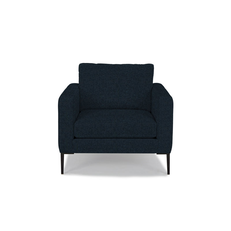 Fauteuil large de 36 po Odin, Mélange de polyester denim