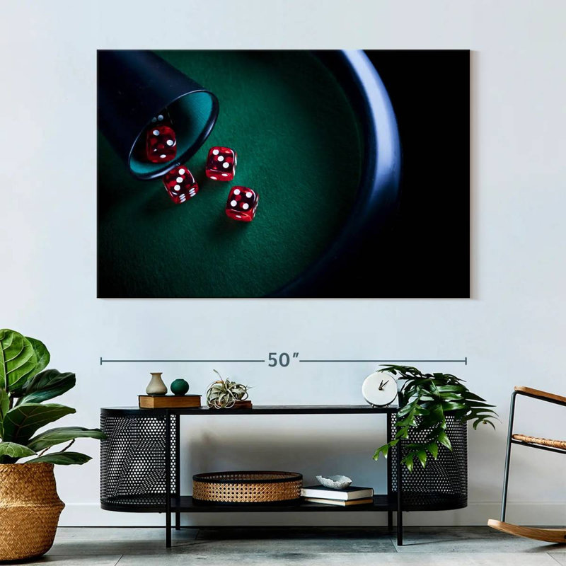 Senne Poker Dice, 34" H x 51" W