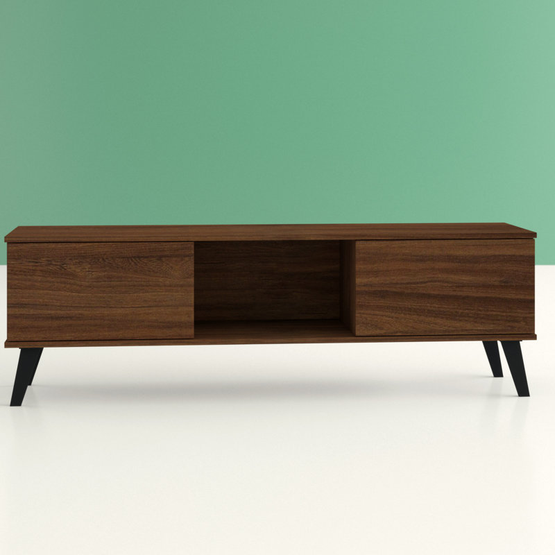 Doyers TV Stand for TVs up to 78", Brown