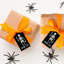 Sacs-cadeaux jetables en papier squelette