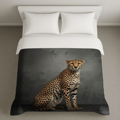 Housses de couette guépard assis