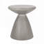 Table d'appoint d'extérieur en béton léger