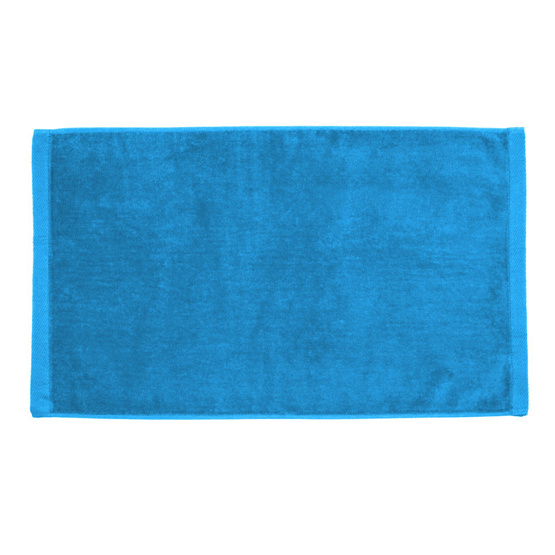 Parushka Cotton Bath Towel, Aqua