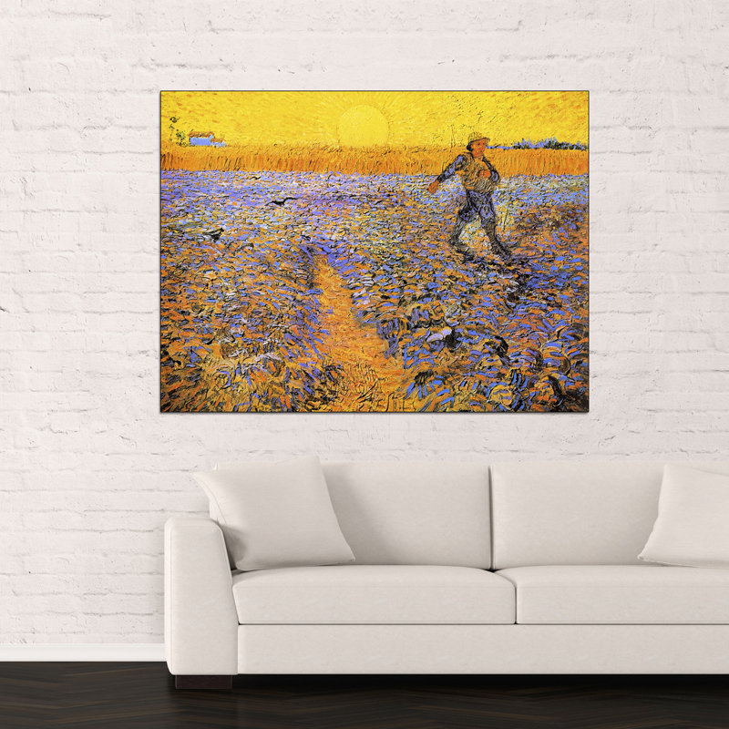 Vincent Van Gogh - Wrapped Canvas Painting, 90cm H x 120cm W x 1.8cm D