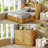 Modern Murphy Bed Cabinet with Storage Drawer, USB Charging Station & Fold-out Design