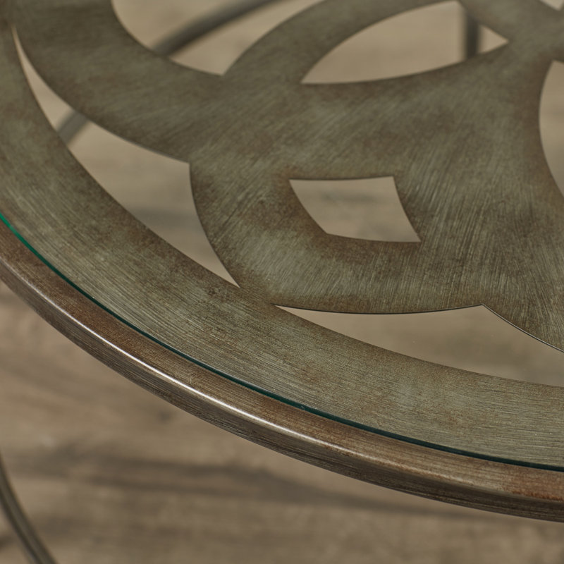 Cailyn Glass Top Coffee Table