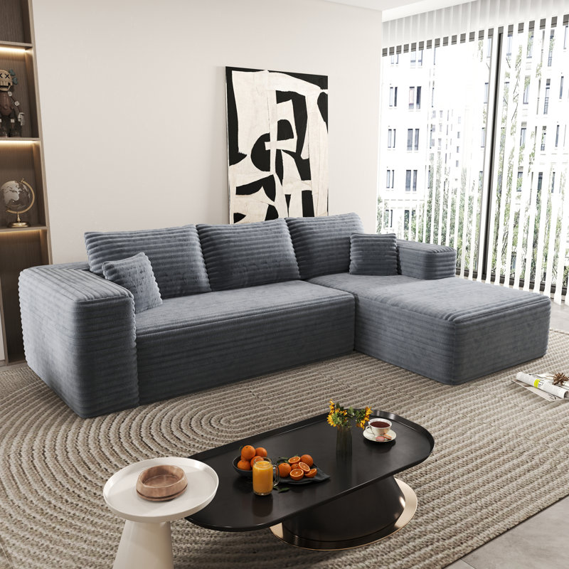 Canapés modulaires Boneless, Gris