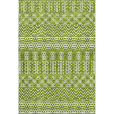 Premium Machine Washable Prisco Lime Rug
