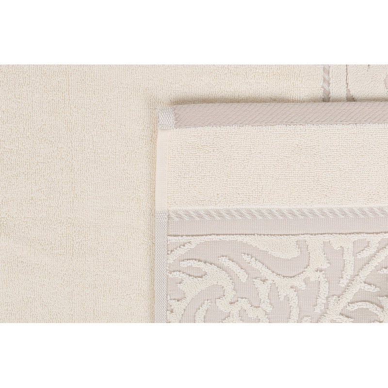Lequire 2 Piece Hand Towel Same-Size Bale, Cream