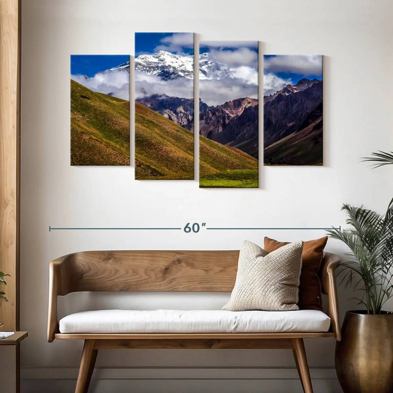 Harpa Cloudy Aconcagua, 32" H x 52" W