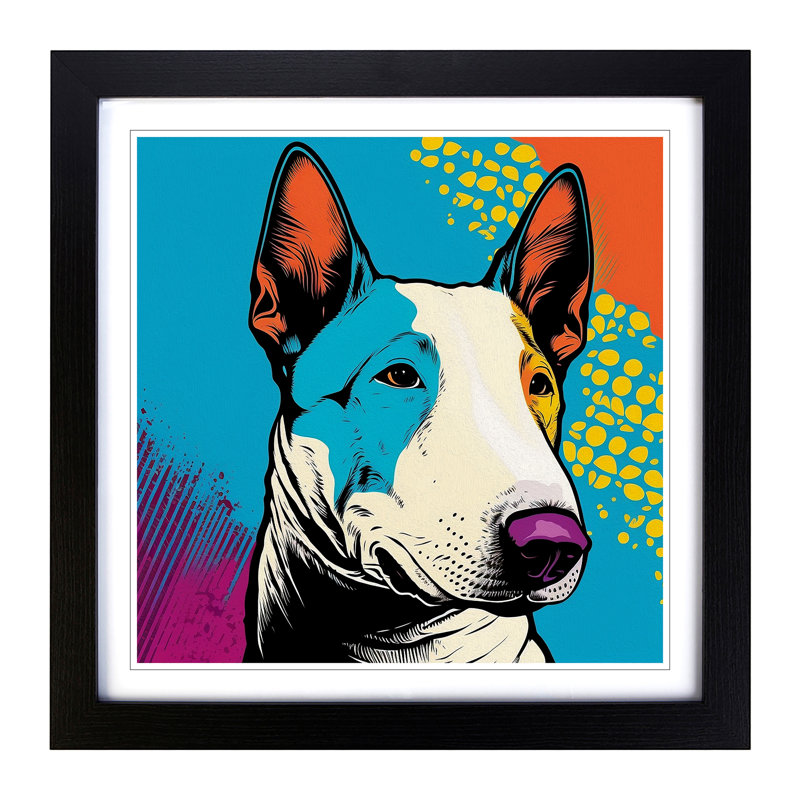 Single Picture Frame Print on Wood, Black