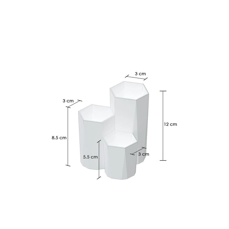Make-Up Organizer Set (2 Pieces)