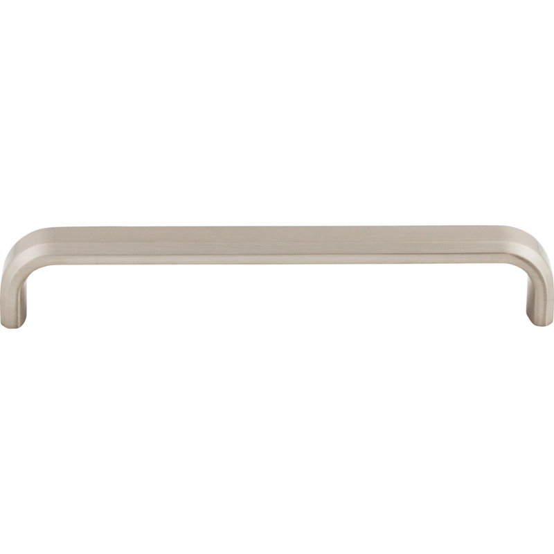 Telfair 8 13/16" Center to Center Bar pull, Brushed Satin Nickel, 6 5/16" Center to Center