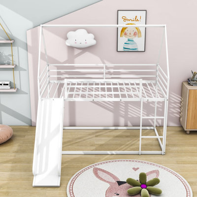 Holdingford Kids Twin Over Twin Bunk Bed