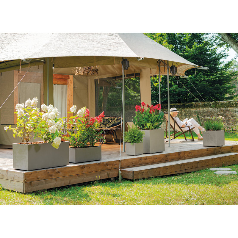 Millennium Trough, Brownstone, 25cm H x 59cm W x 25cm D