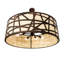 Luminaire suspendu tambour 8 lumières Spoutnik