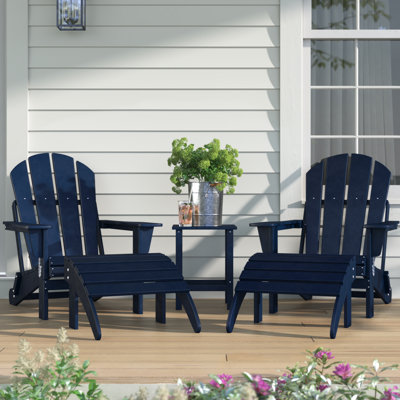 Shaunna 5 Pieces Seating Group with Table and Ottoman
