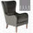 Elle Decor Wingback Upholstered Accent Chair-31181970