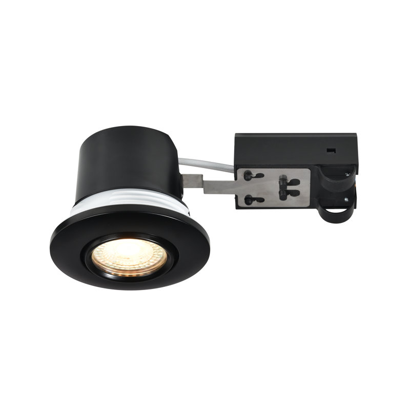 Burnadine Recessed Housing, Black