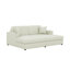 Oversized Chaise Lounge Sofa, Modern Compressed Corduroy Upholstered Sectional-1151817727