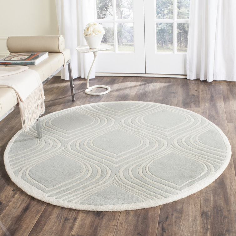 Oglesbee Hand Tufted Wool Geometric Rug