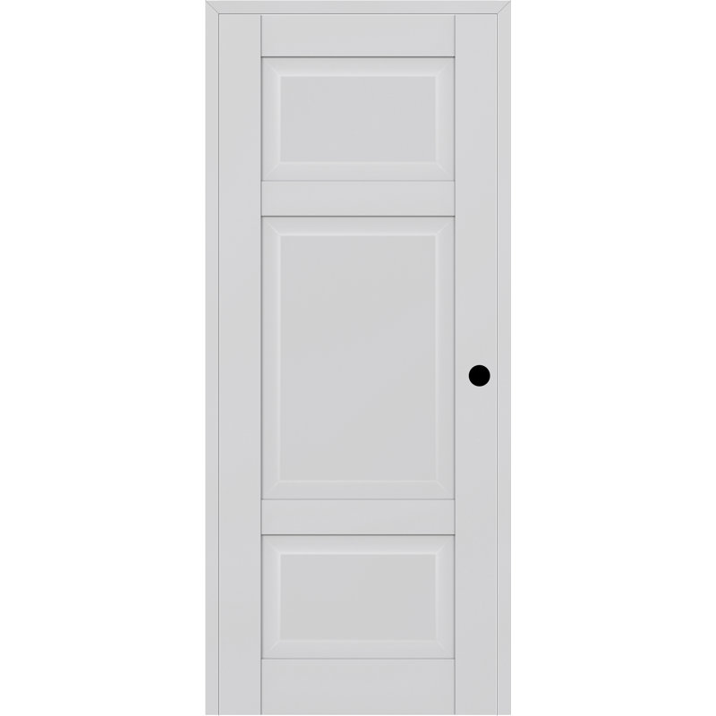 Intérieur moderne en bois manufacturé apprêté CA 3 DIY, Gauche, 27,75 po x 79,37 po
