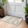 Machine Washable Indoor/Outdoor Christain ACN1378 Ivory Rug