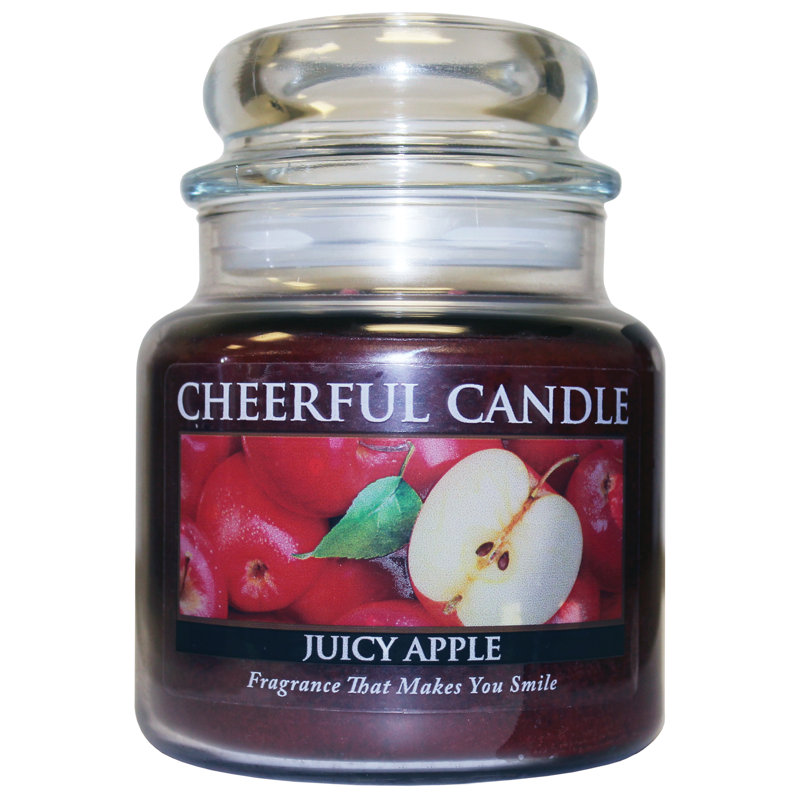 Bougie à pot à parfum des juteux apple