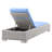 Modway Conway Outdoor Patio Wicker Rattan Chaise Lounge-411451689