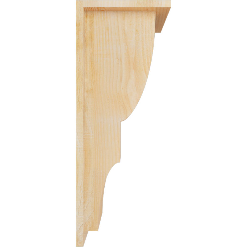 Corbeau Ridgewood avec contre-plaque, H 26 po x l 8 po x P 10 po, Sapin de Douglas, Sciage brut