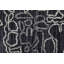Tapis noir / gris / ivoire en chenille tissé à la machine Jamonie-479754314
