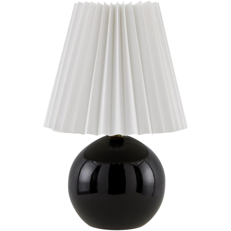 Lampe de table Nelie, Noir, noir, noir, noir